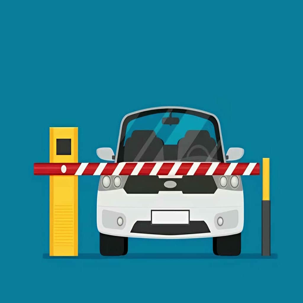 اجرای راهبند ورودی صنعتی کامیون رو همراه لوپ دیتکتور
