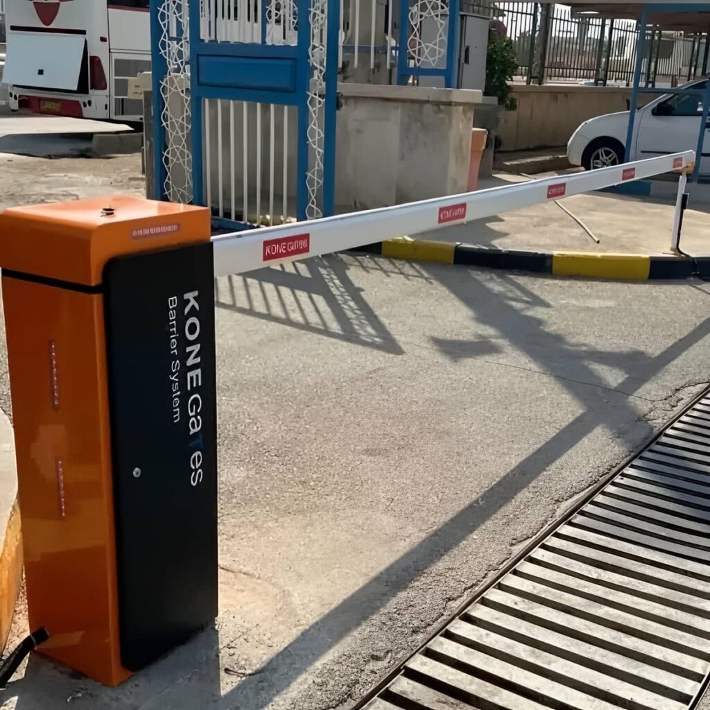 راهبند ورودی صنعتی کامیون رو مجهز به فتوسل چندخط
