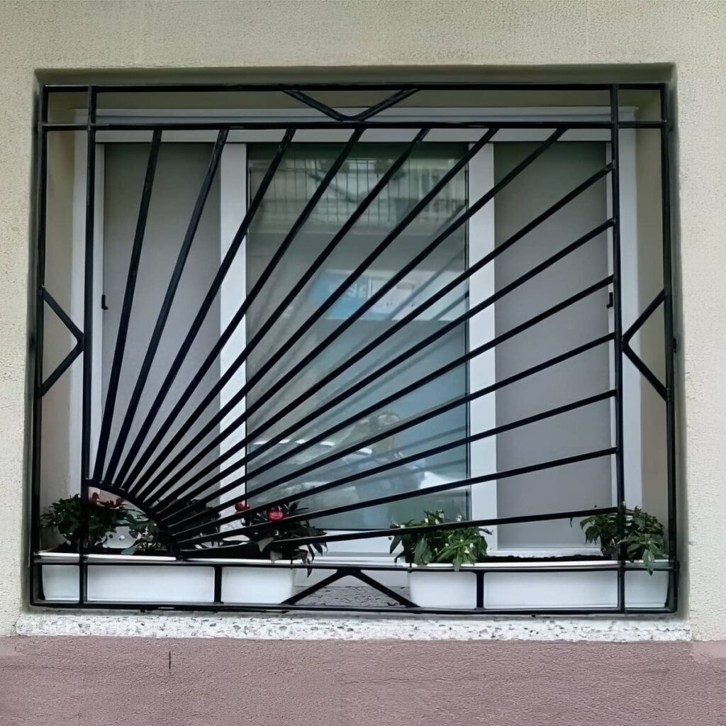 تولید حفاظ پنجره رنگی کوره ای فرفورژه تولید حفاظ پنجره رنگی کوره ای فرفورژه