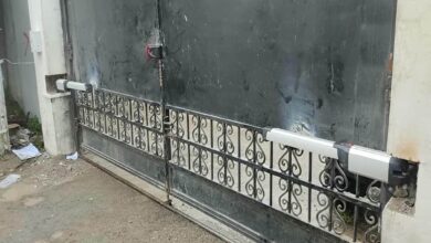 7 طرح جک درب پارکینگ بی صدا کم تردد