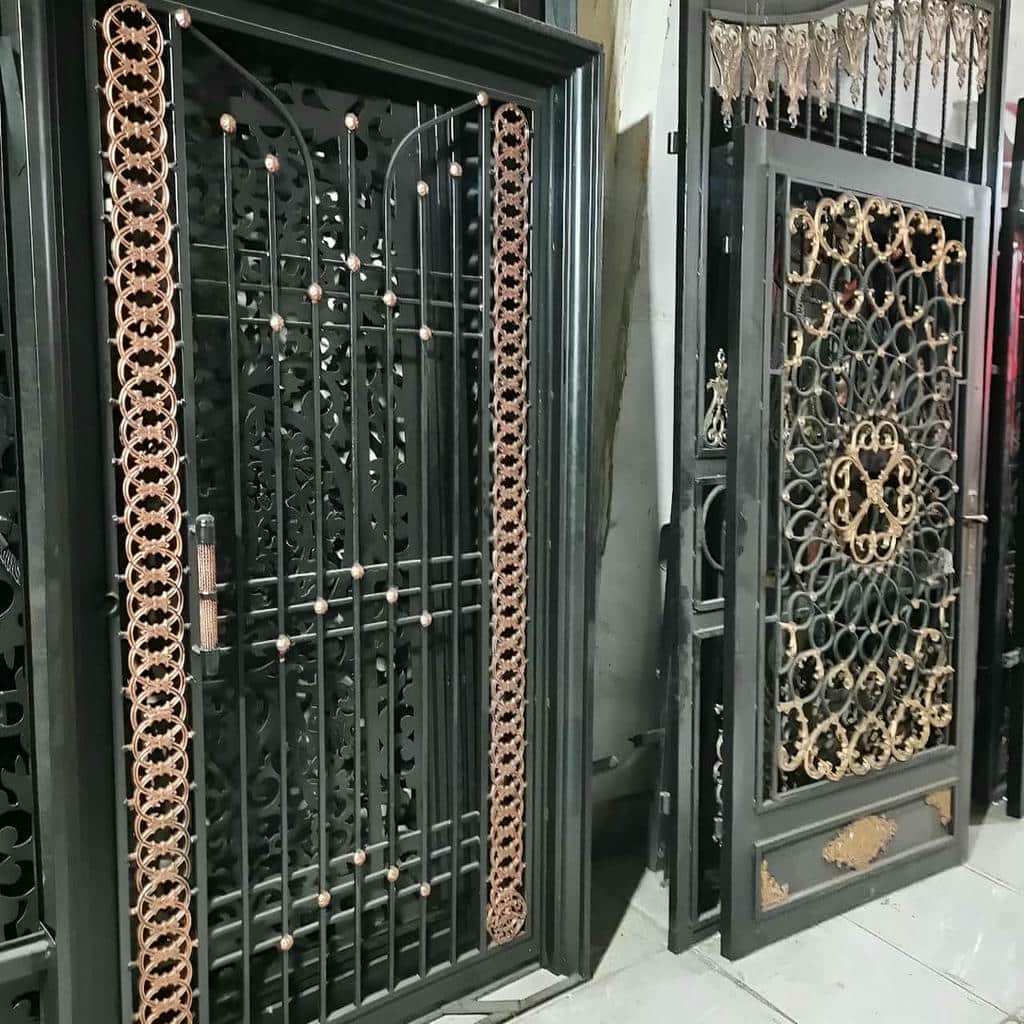 قیمت درب ویلایی دو لنگه ماشین رو بر اساس طرح و ابعاد