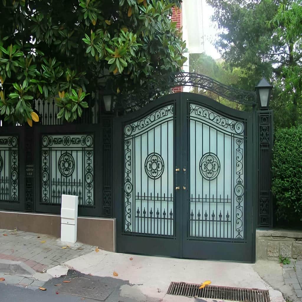 قیمت درب ویلا مدرن نمای سنگی بر اساس ابعاد و طرح