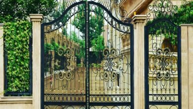 14 مدل درب پارکینگ لوکس ورودی ویلا