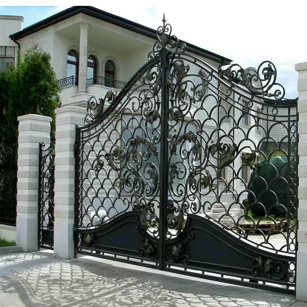 راهنمای انتخاب ارتفاع کتیبه درب آهنی کلاسیک
