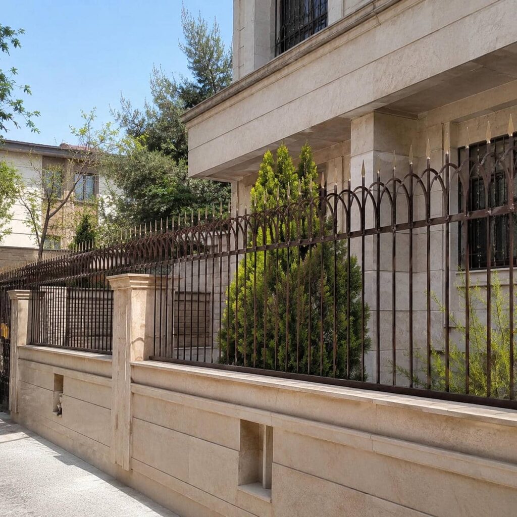 قیمت حفاظ دیوار ویلا نمای سنگی با مشخصات سفارشی