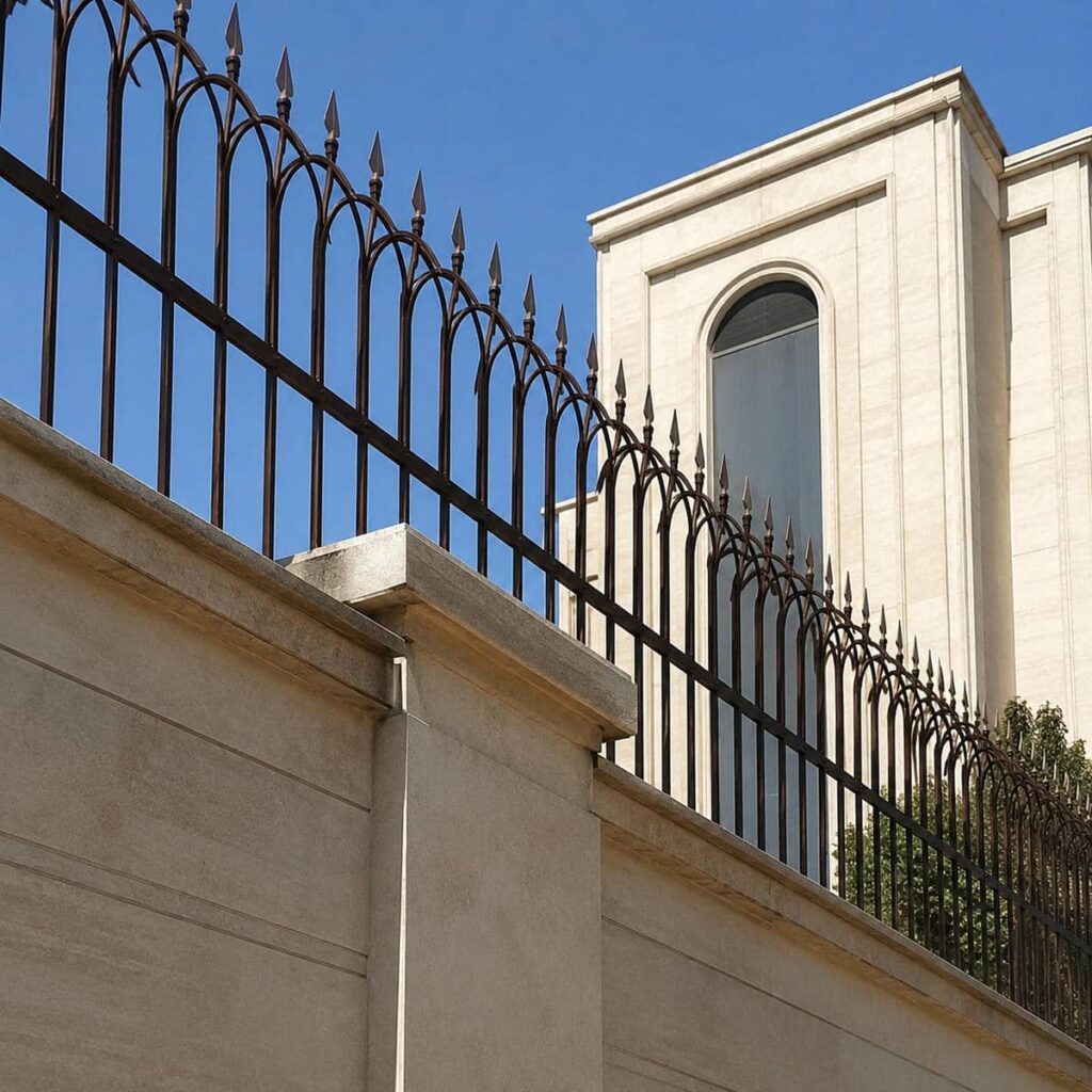 7 مدل نرده حفاظ دیوار ساده