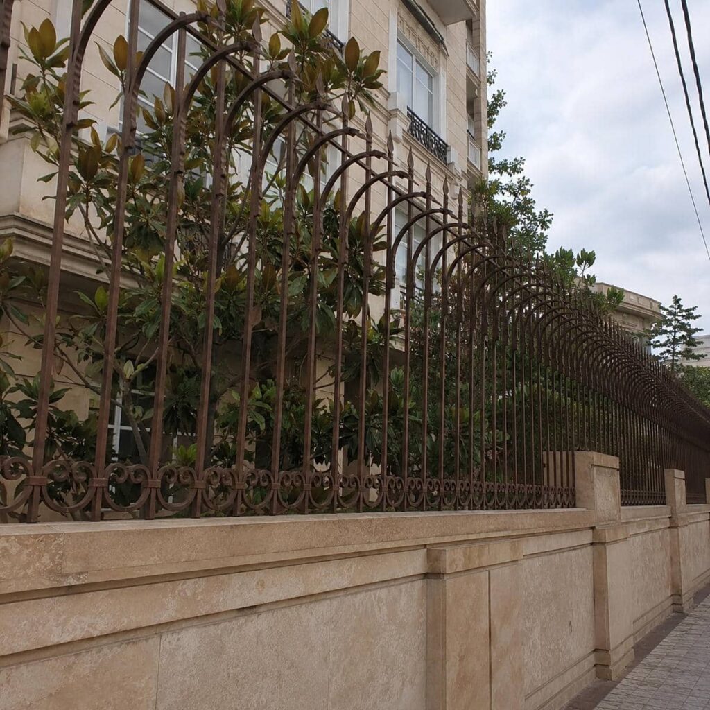 قیمت حفاظ دیوار رنگ کوره ای با مشخصات سفارشی