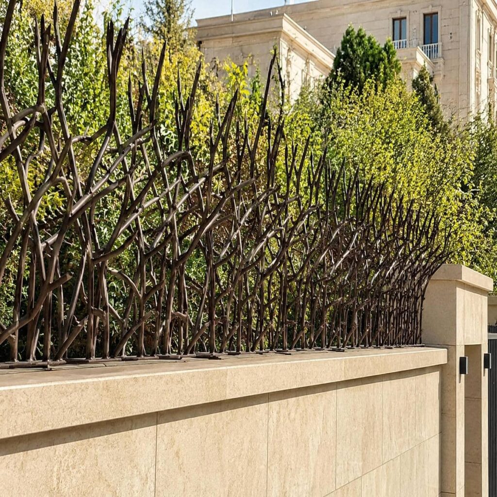 خرید حفاظ دیوار رنگ کوره ای مدل شاخ گوزنی