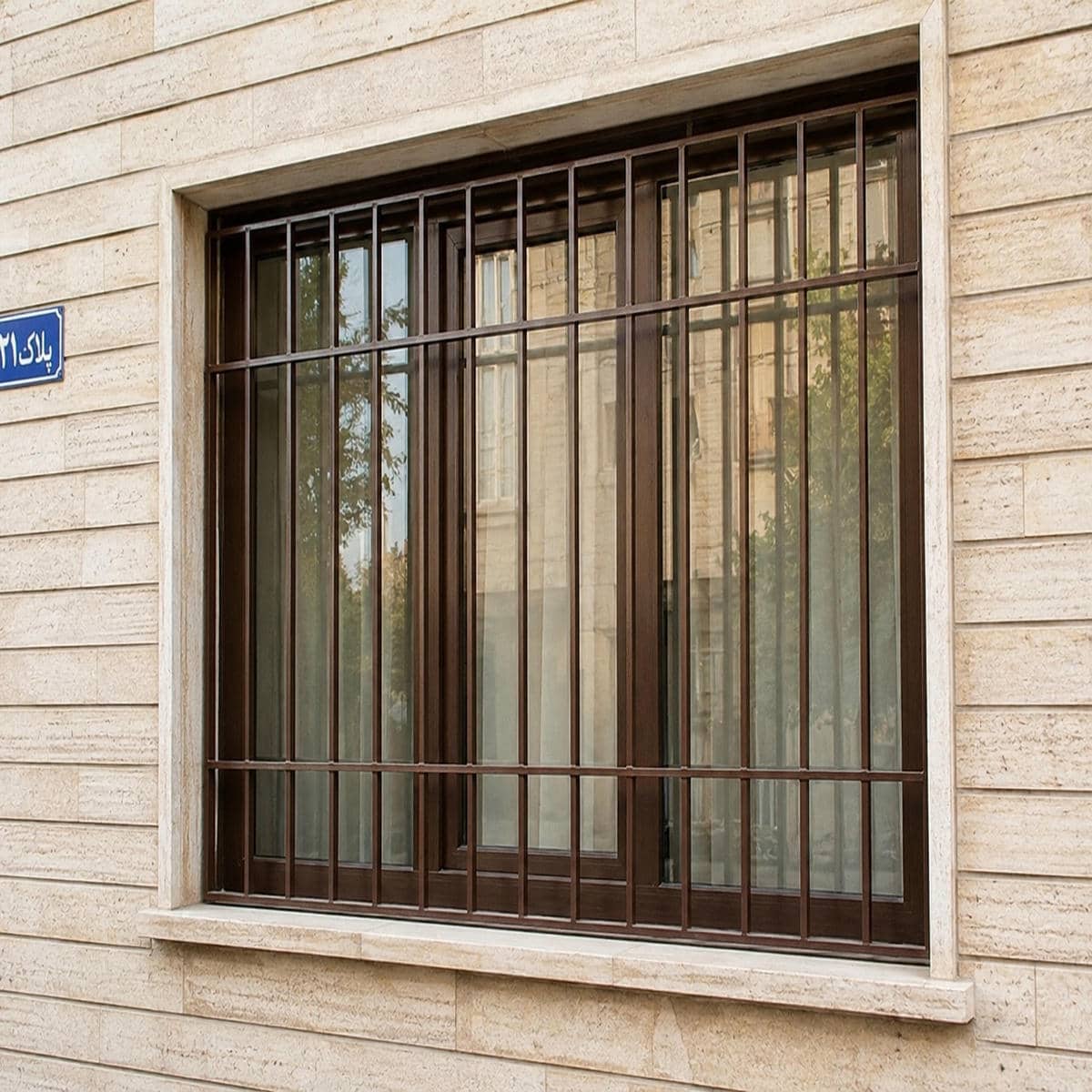 7 مدل حفاظ پنجره مدرن شبکه هندسی