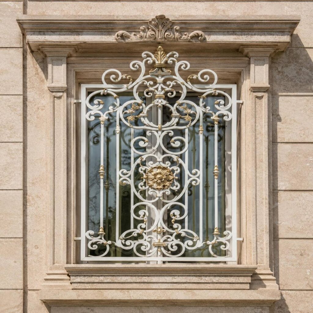 ساخت حفاظ پنجره دوجداره ضد سرقت قاب دوبل