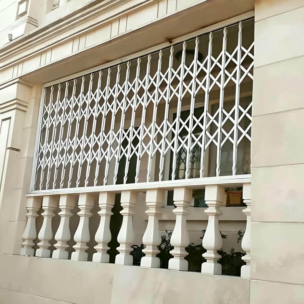 تولید حفاظ پنجره متحرک کشویی شبکه‌ای