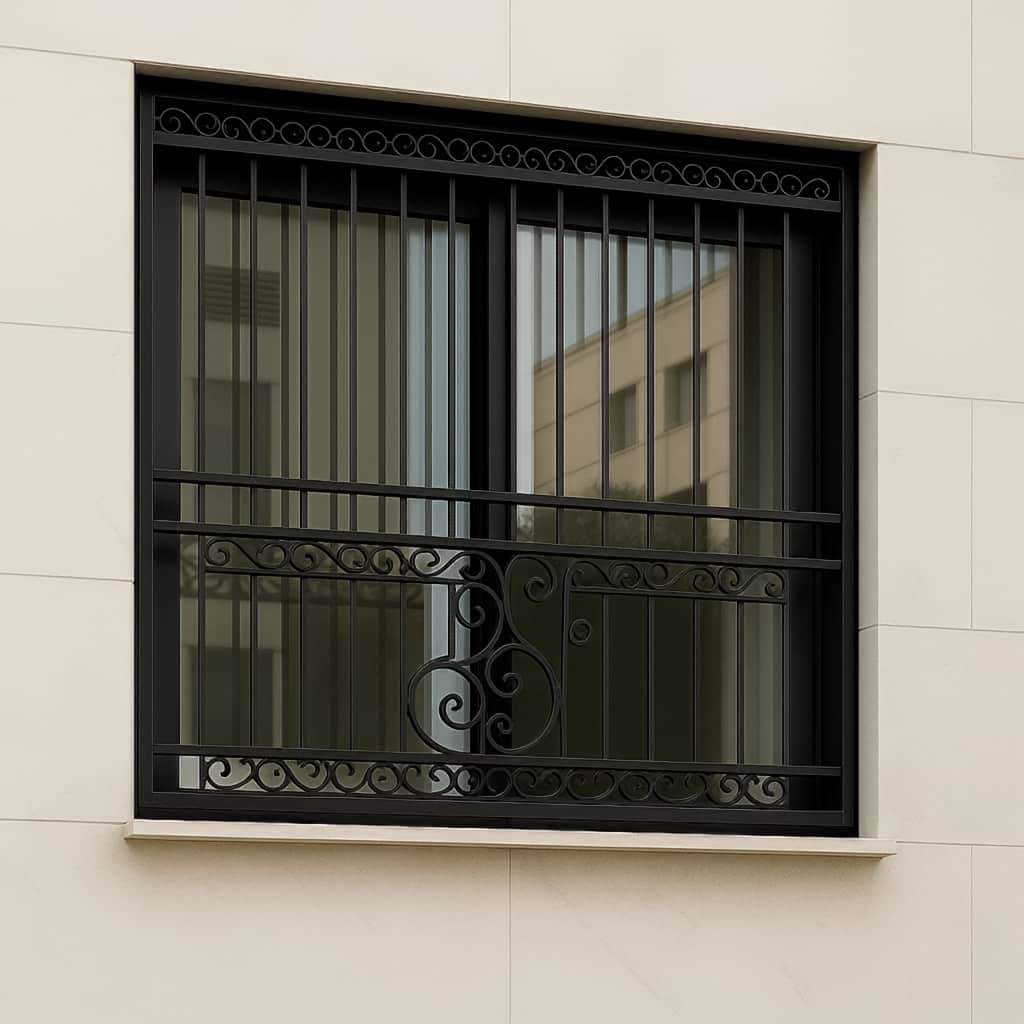 حفاظ پنجره آهنی طرح کلاسیک