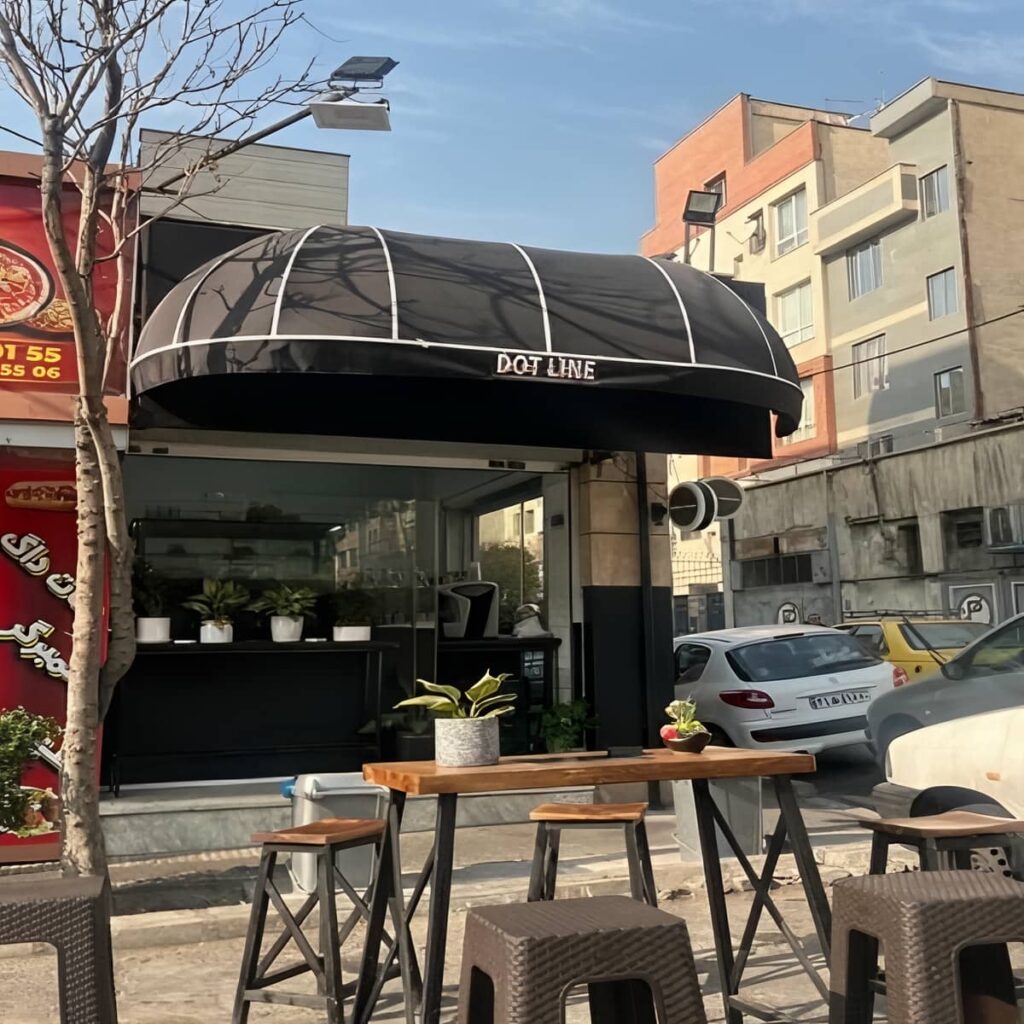 سایبان فول باکس برقی با موتور داخلی