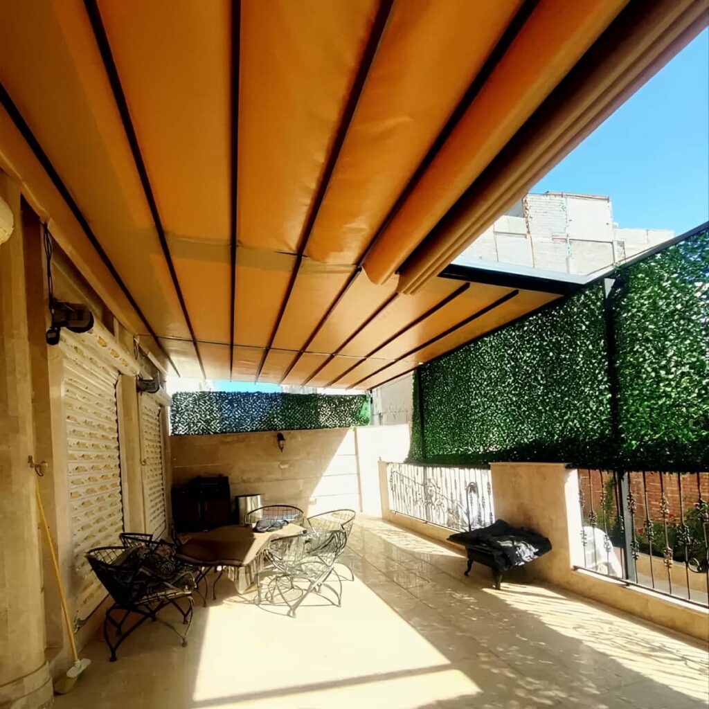 پوشش پارچه ای مقاوم سقف