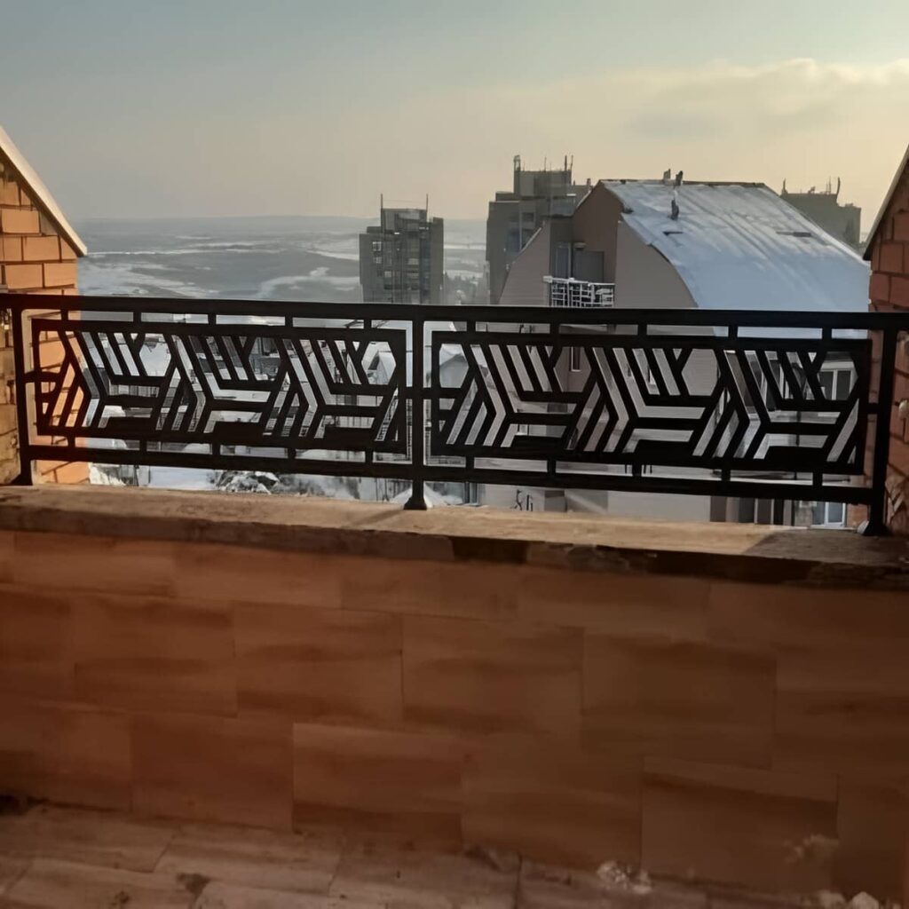 جان پناه تراس ساختمان