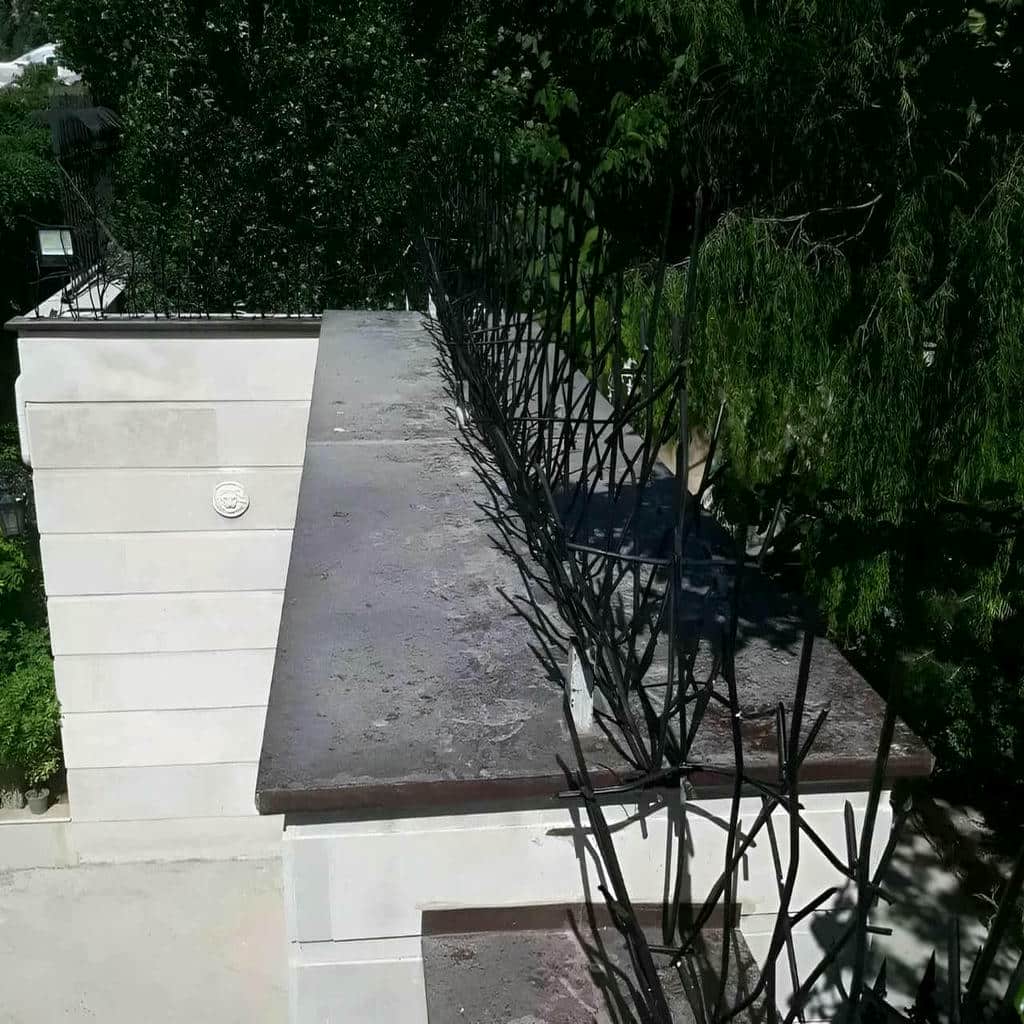 حفاظ شاخ گوزنی طرح اف آماده اجرای حرفه ای