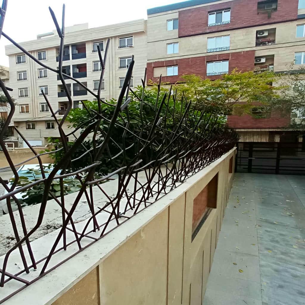 حفاظ شاخ گوزنی طرح اف با رنگ یکدست