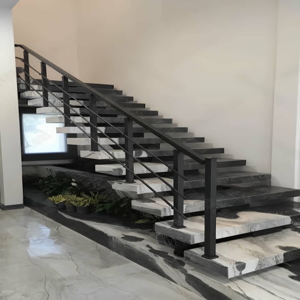 نرده بالکن طراحی مدرن