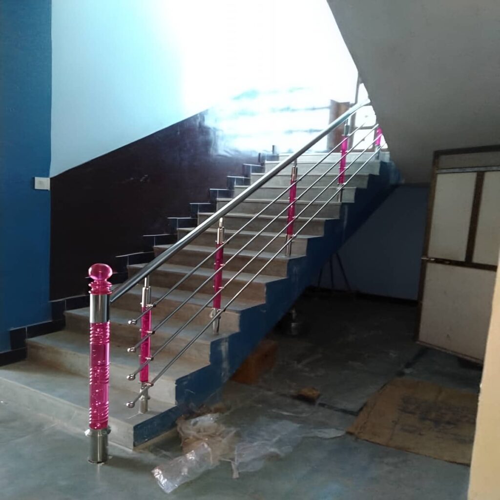 نرده استیل بالکن مقاوم بیرونی