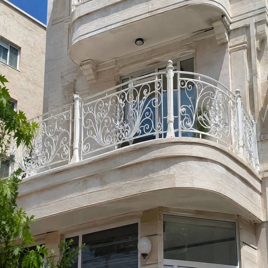نرده راه پله طراحی ساده