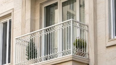 هندریل راه پله فلزی با طراحی سفارشی