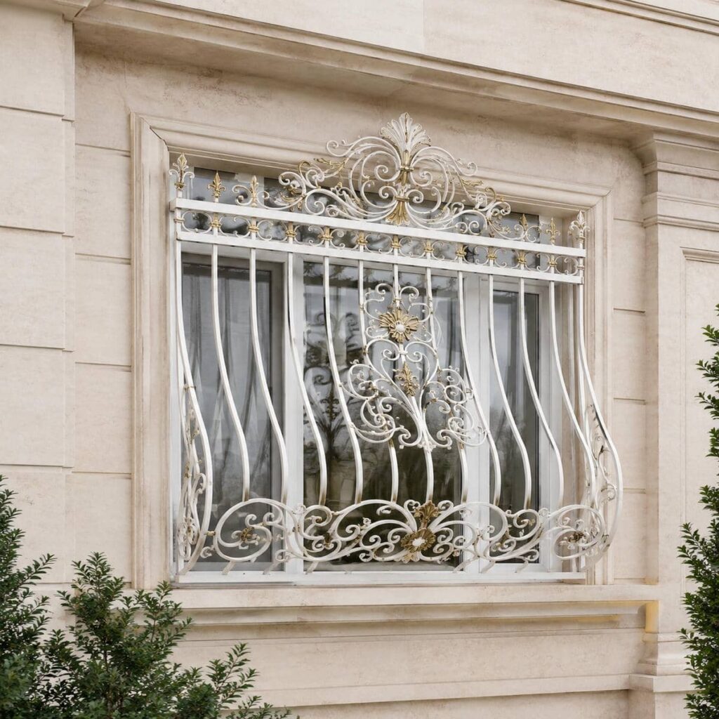 نرده پنجره طراحی جدید