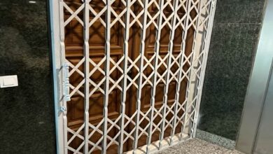 حفاظ کرکره ای رنگ سفید